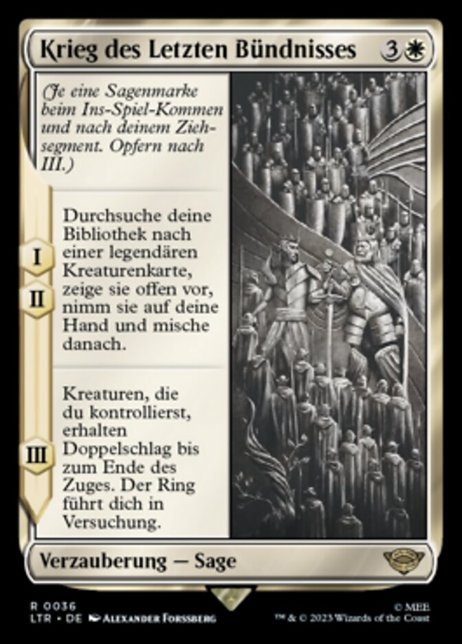 Krieg des Letzten Bündnisses