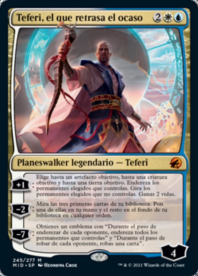 Teferi, el que retrasa el ocaso