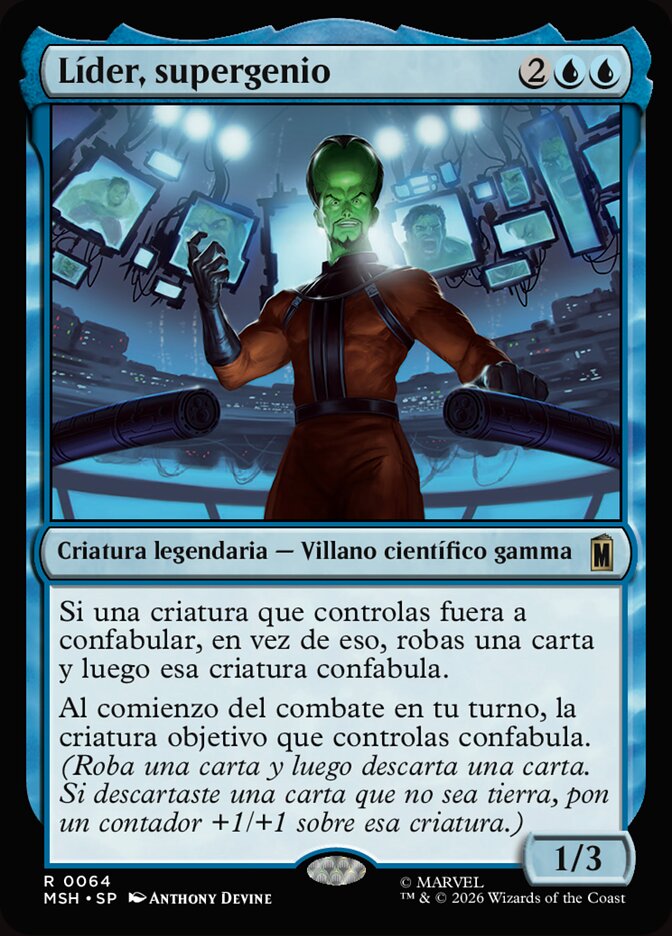 Líder, supergenio