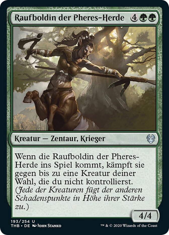 Raufboldin der Pheres-Herde