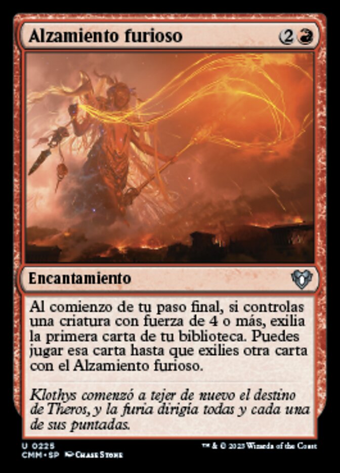 Alzamiento furioso