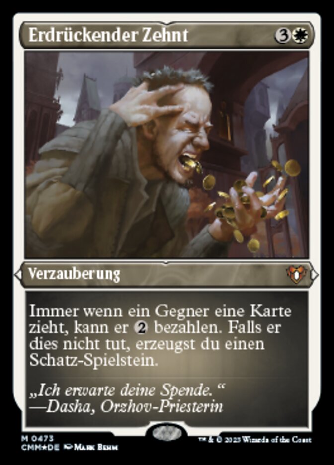 Erdrückender Zehnt