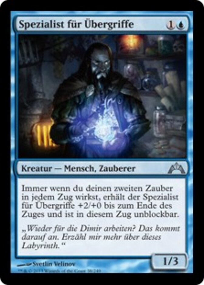 Spezialist für Übergriffe