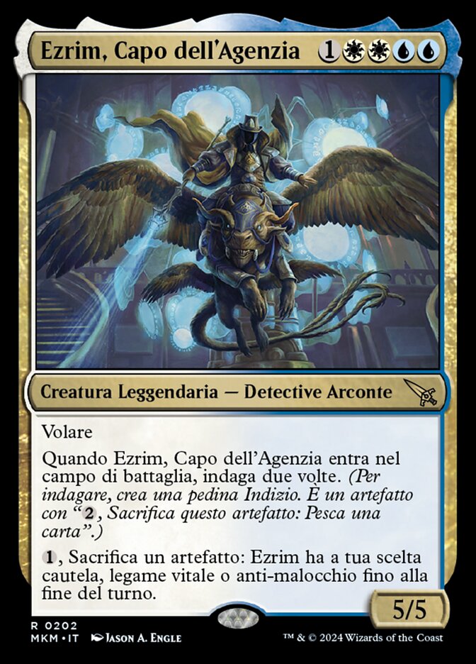 Ezrim, Capo dell'Agenzia