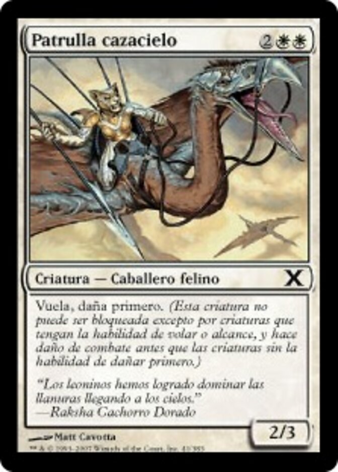 Patrulla cazacielo