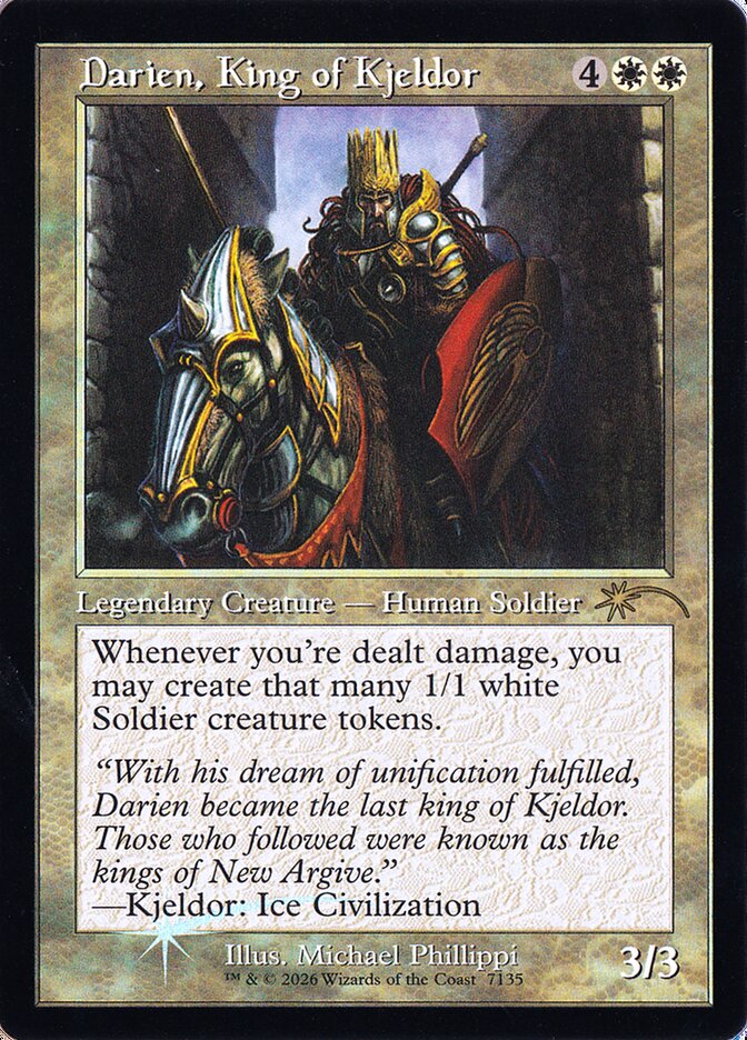 Darien, King of Kjeldor