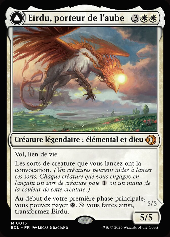 Eirdu, Carrier of Dawn // Isilu, Carrier of Twilight