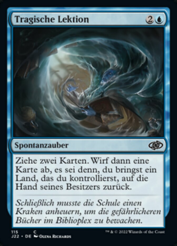 Tragische Lektion