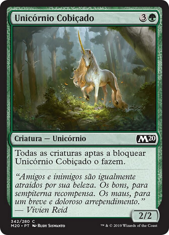Unicórnio Cobiçado