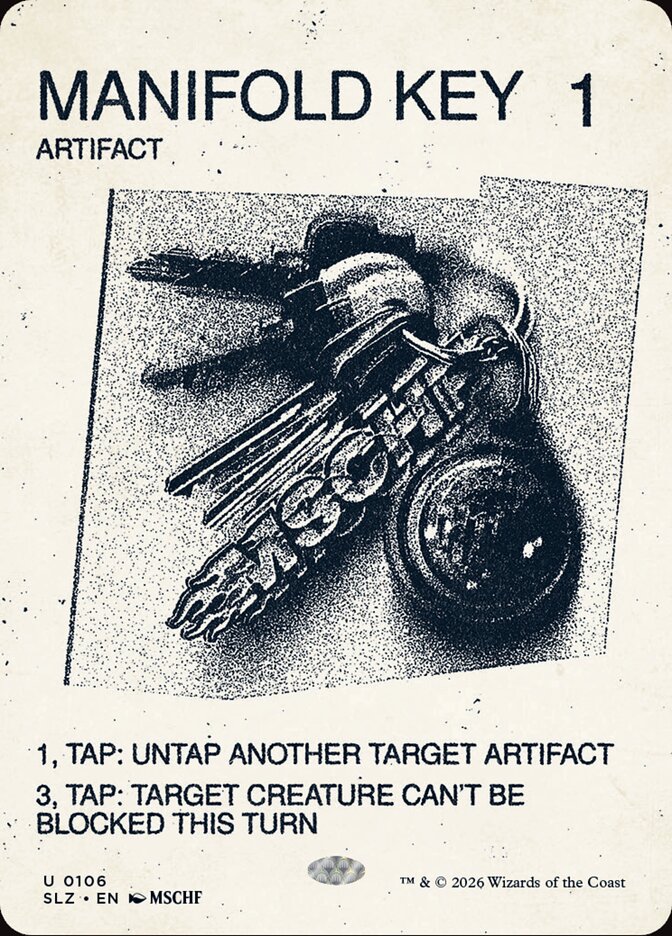 MANIFOLD KEY