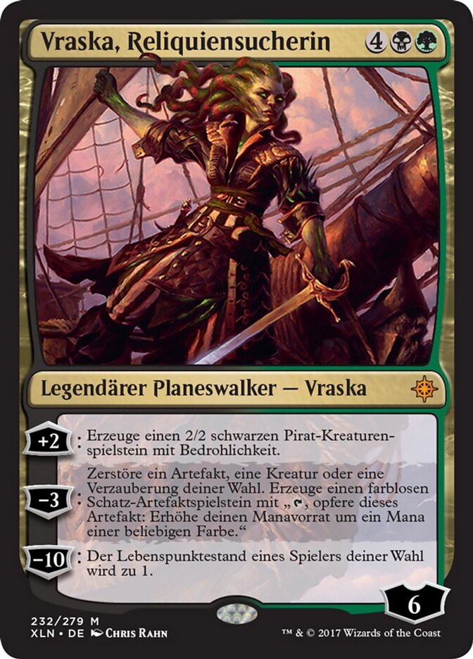 Vraska, Reliquiensucherin