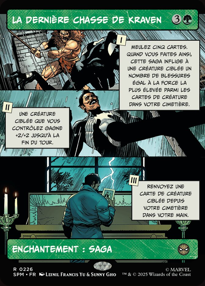 La dernière chasse de Kraven