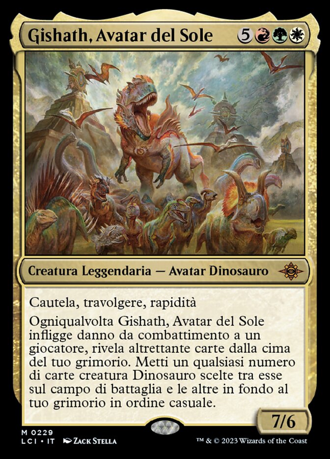 Gishath, Avatar del Sole