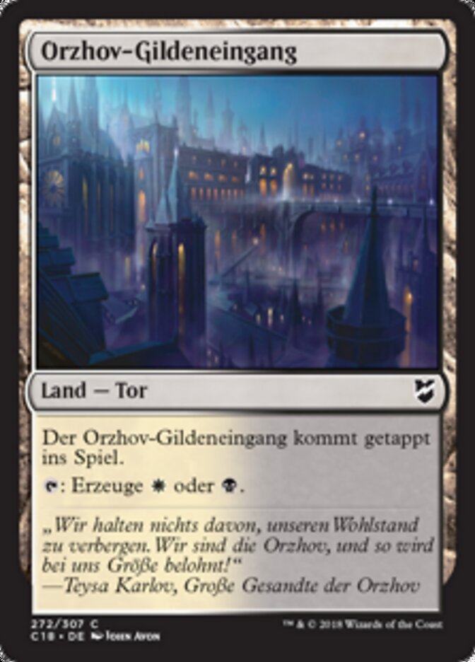 Orzhov-Gildeneingang
