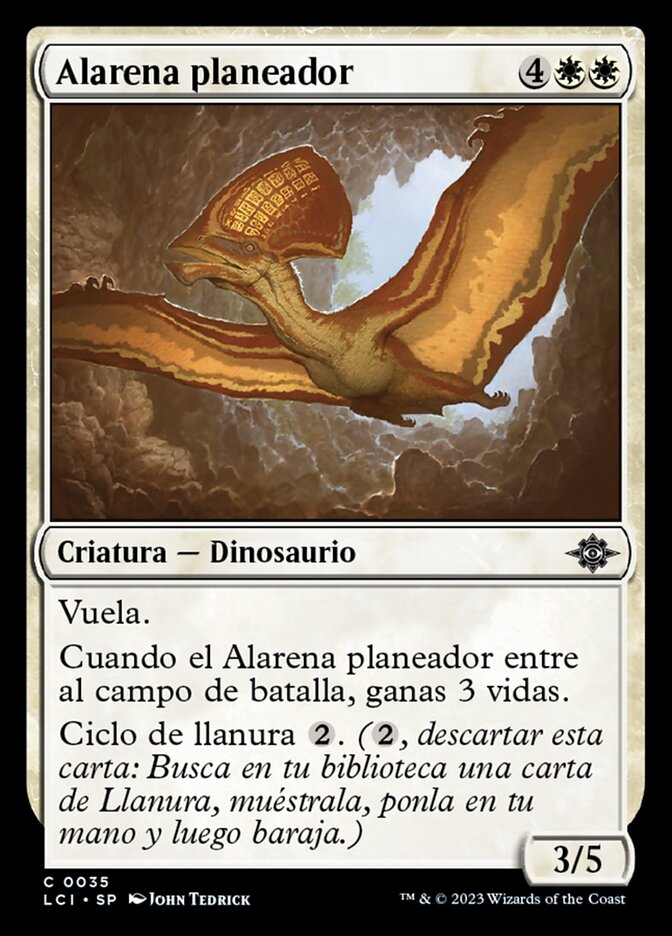 Alarena planeador