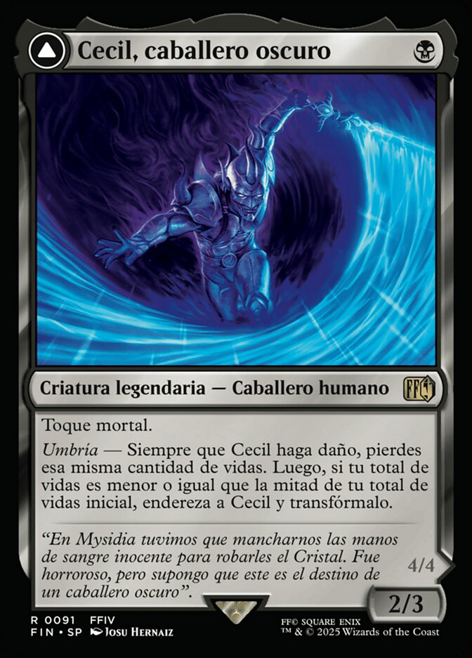 Cecil, Dark Knight // Cecil, Redeemed Paladin