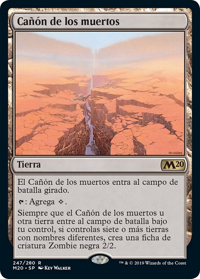 Cañón de los muertos