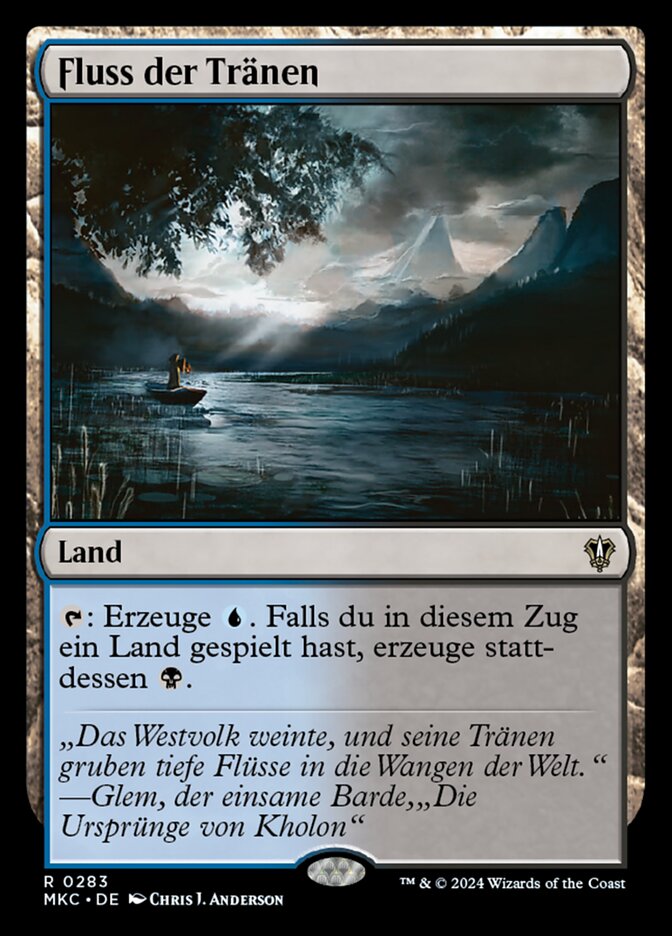 Fluss der Tränen
