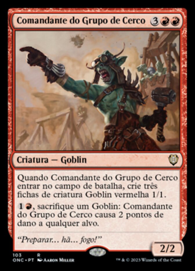 Comandante do Grupo de Cerco