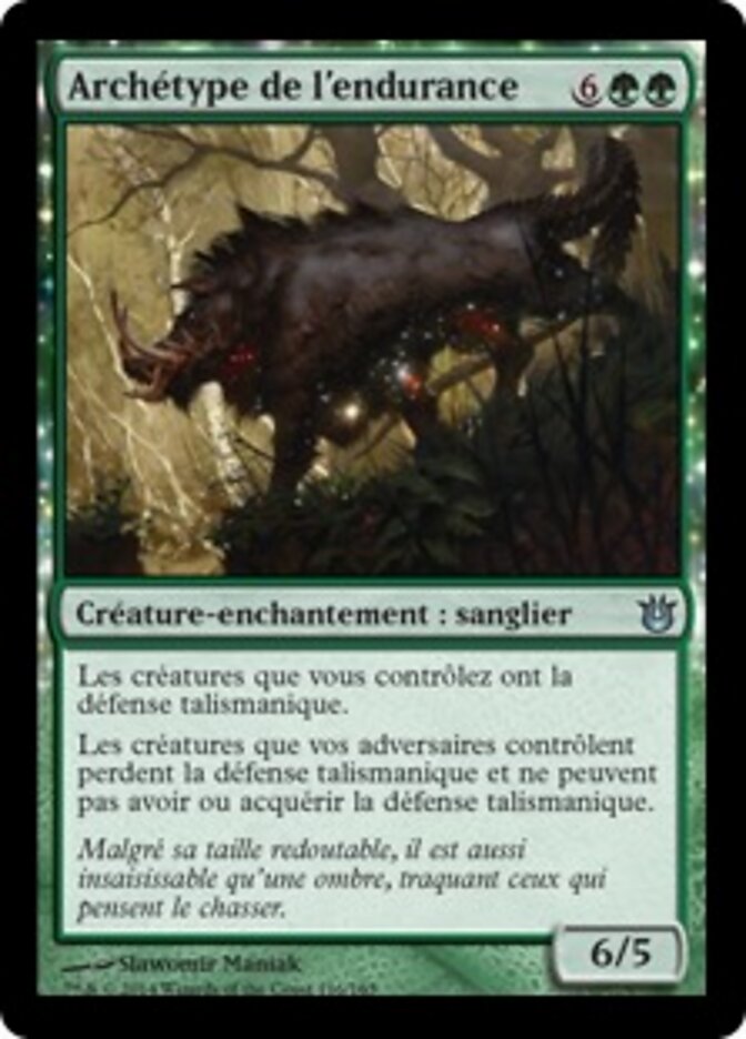 Archétype de l'endurance