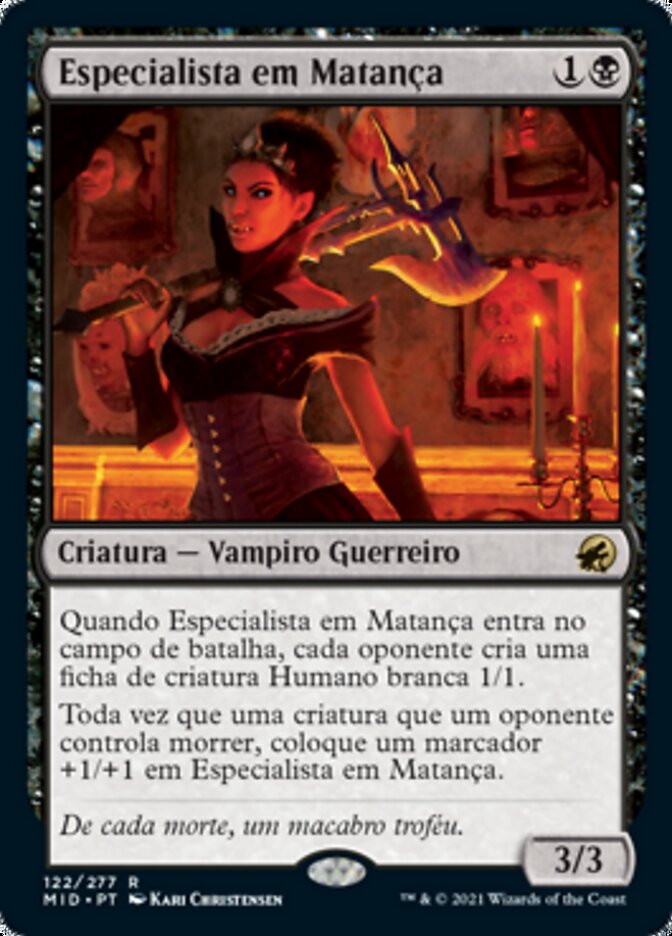 Especialista em Matança