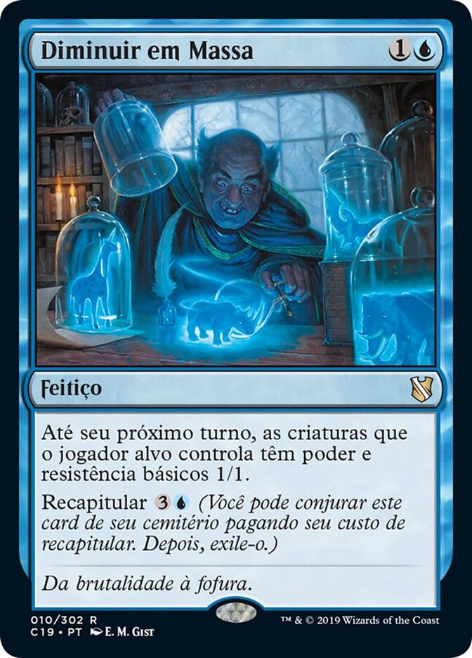 Diminuir em Massa