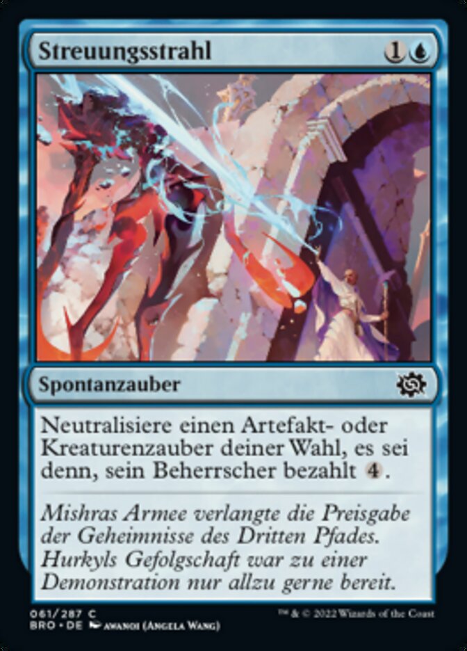 Streuungsstrahl