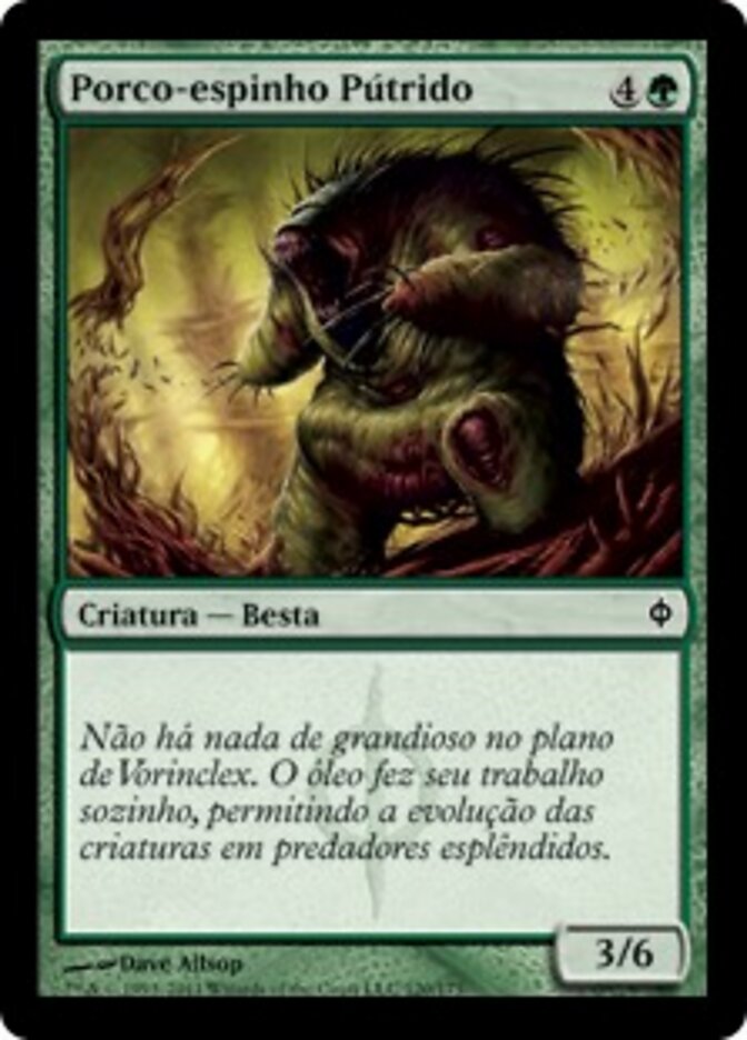 Porco-espinho Pútrido