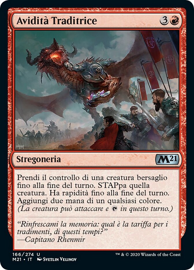 Avidità Traditrice