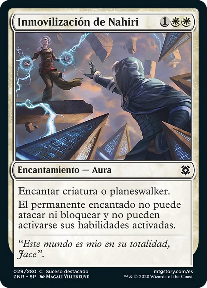 Inmovilización de Nahiri