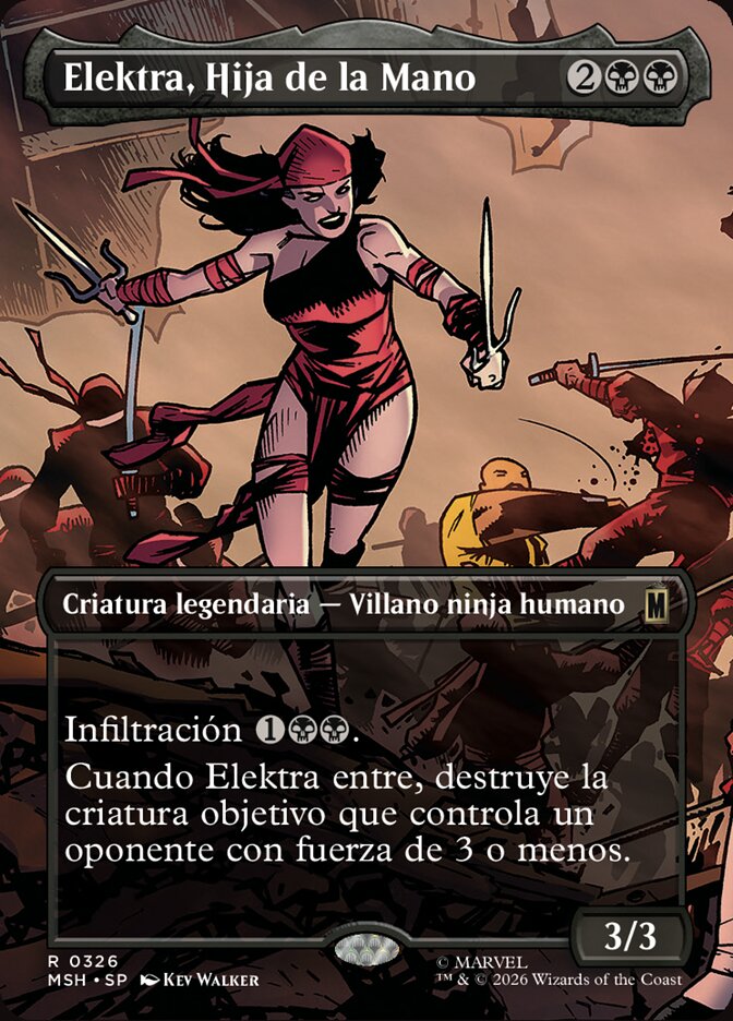 Elektra, Hija de la Mano