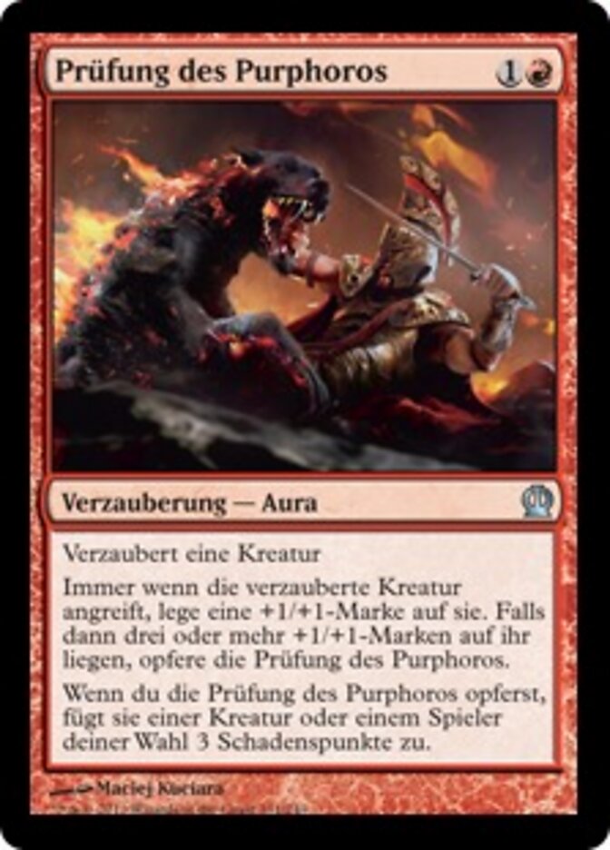 Prüfung des Purphoros
