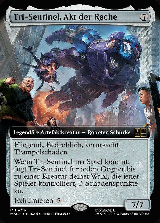 Tri-Sentinel, Akt der Rache