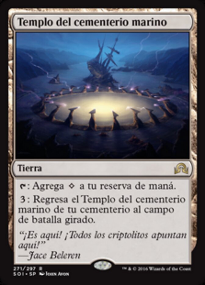 Templo del cementerio marino