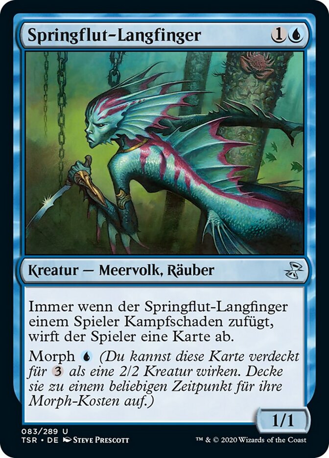 Springflut-Langfinger