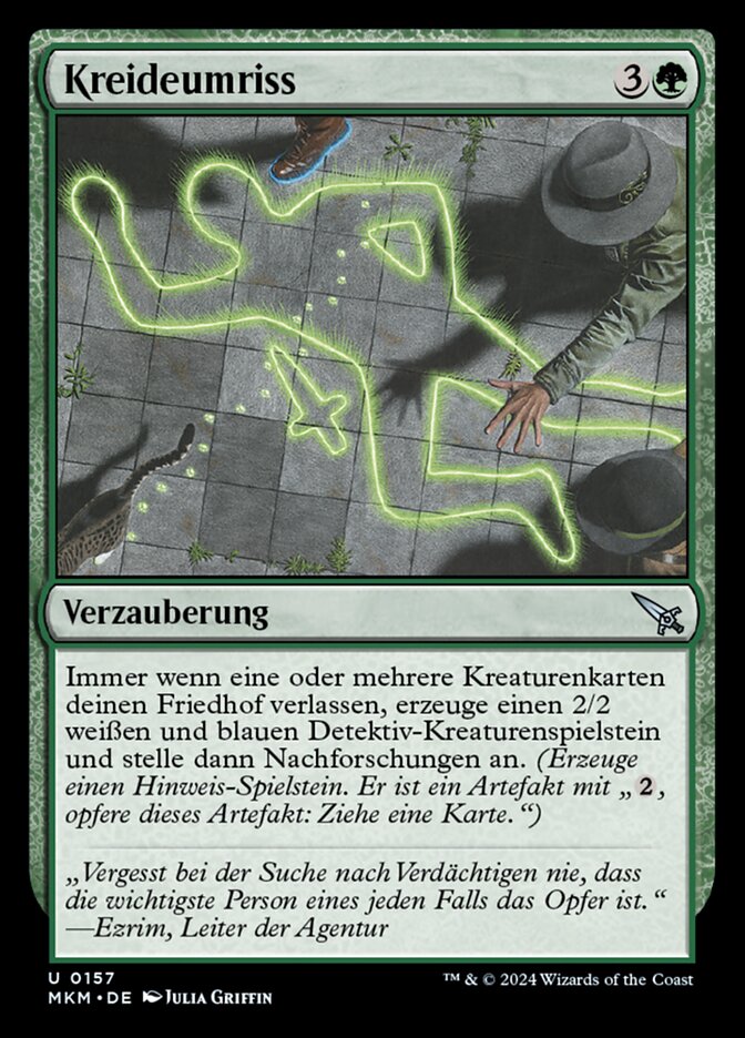Kreideumriss