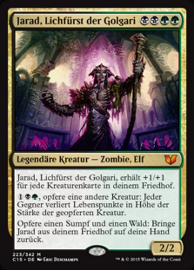 Jarad, Lichfürst der Golgari