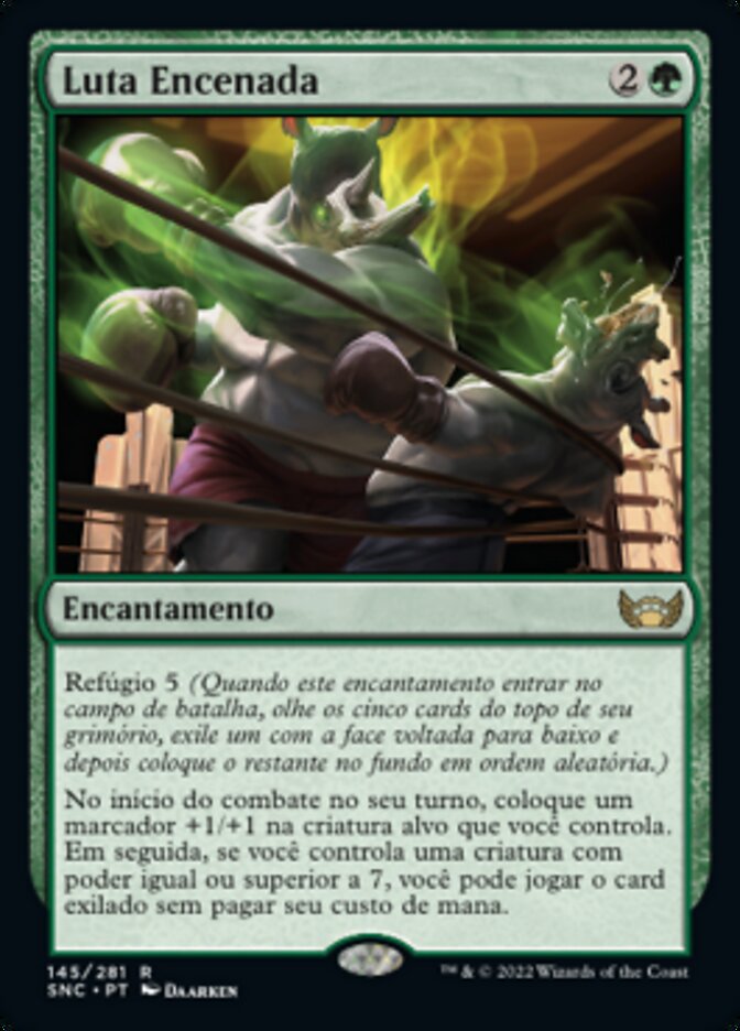 Luta Encenada