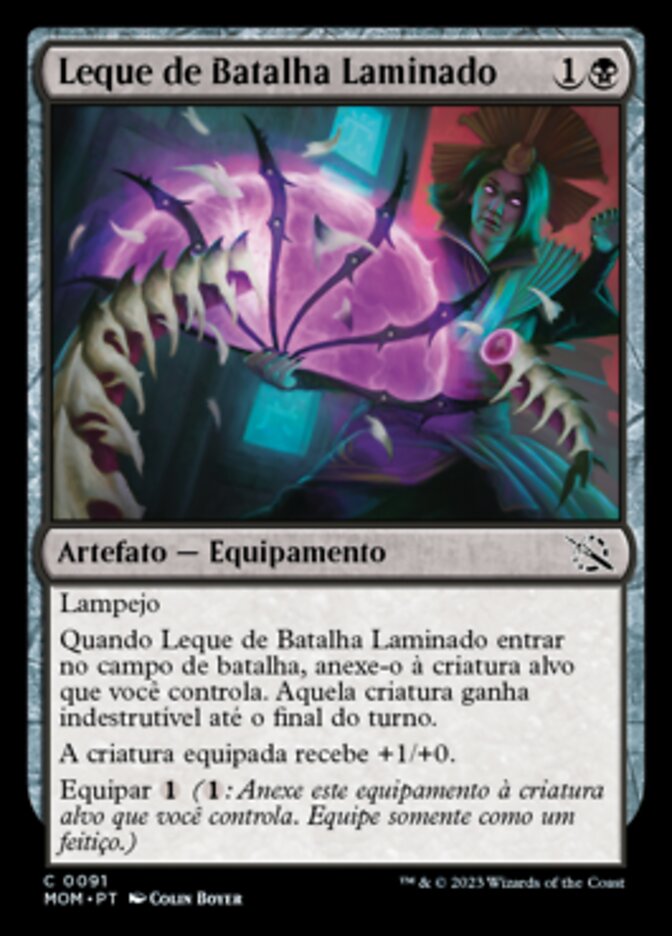 Leque de Batalha Laminado