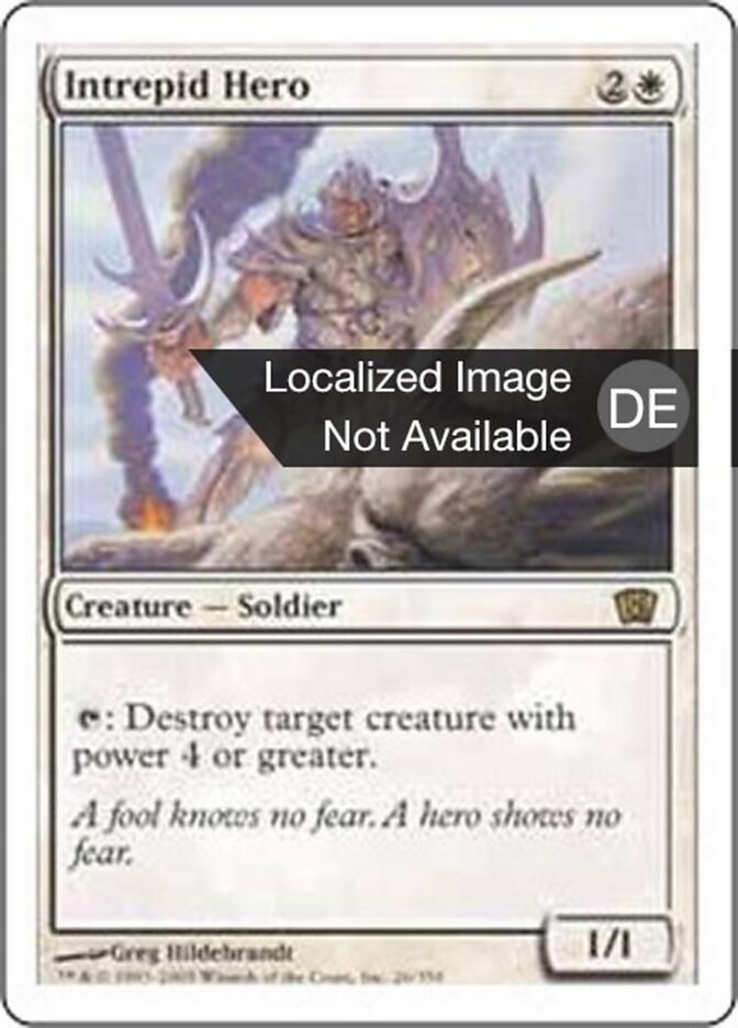 Furchtloser Held