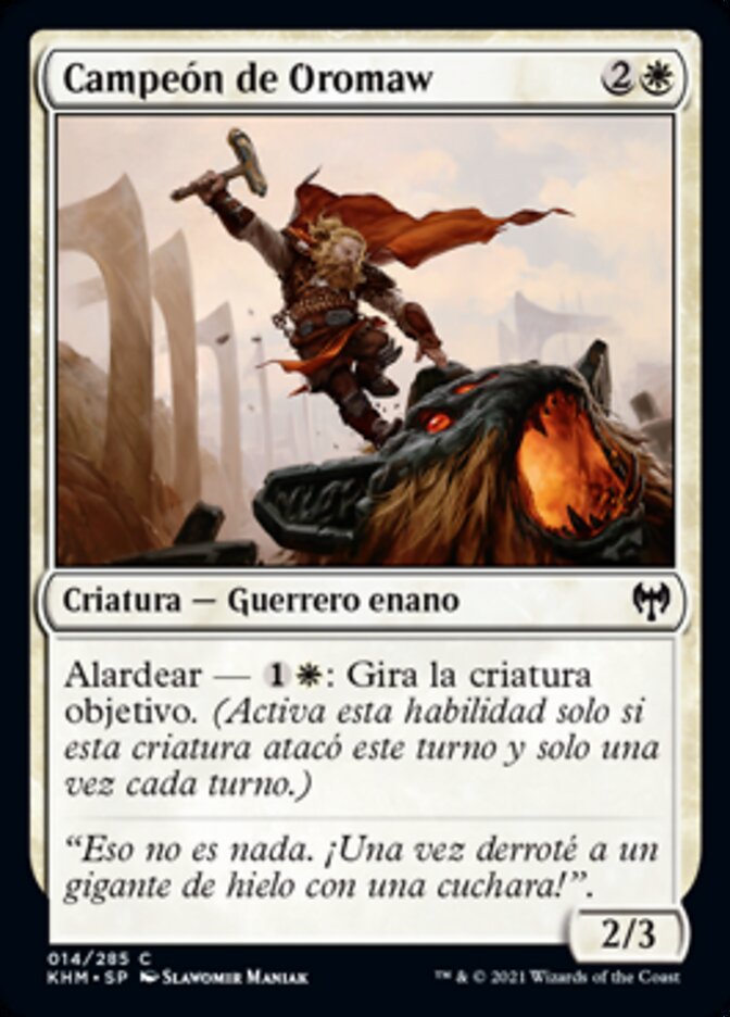 Campeón de Oromaw