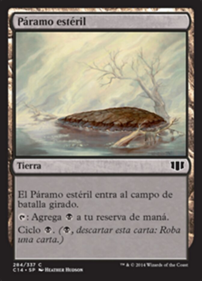 Páramo estéril