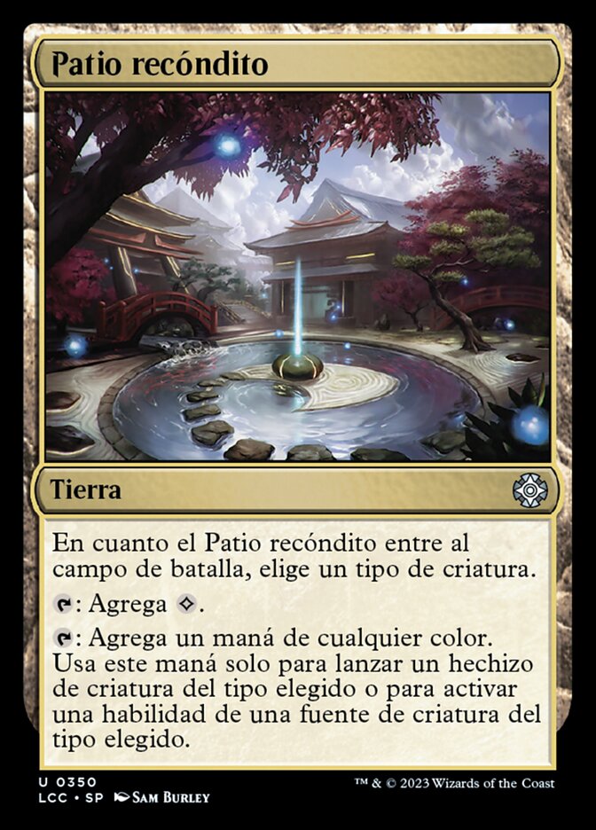 Patio recóndito
