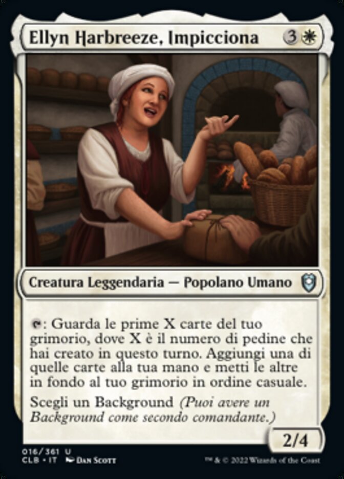 Ellyn Harbreeze, Impicciona