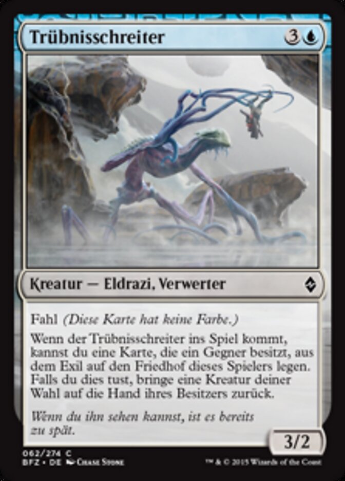 Trübnisschreiter