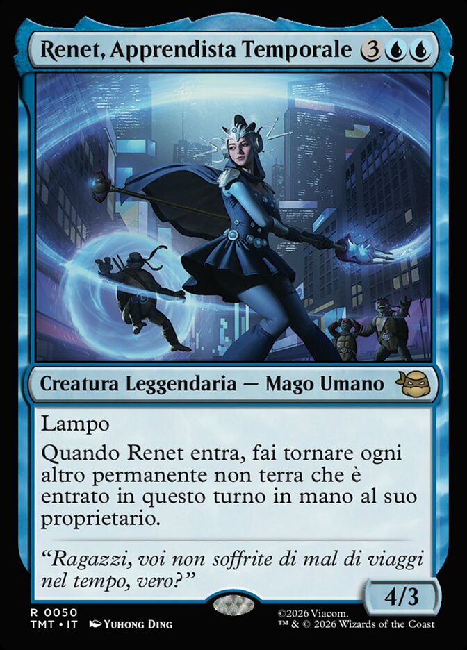Renet, Apprendista Temporale