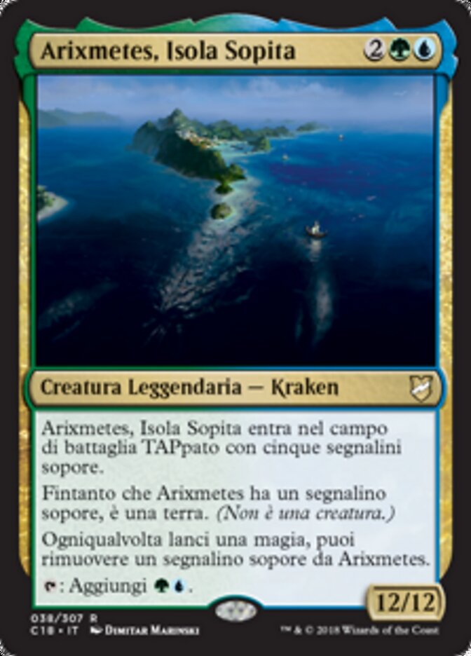 Arixmetes, Isola Sopita