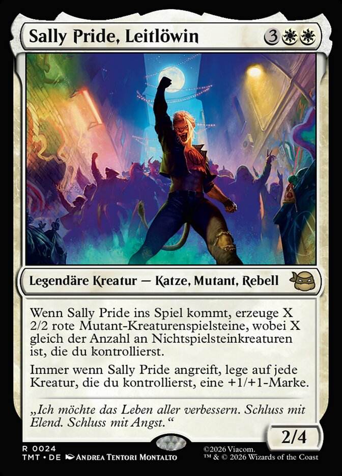 Sally Pride, Leitlöwin