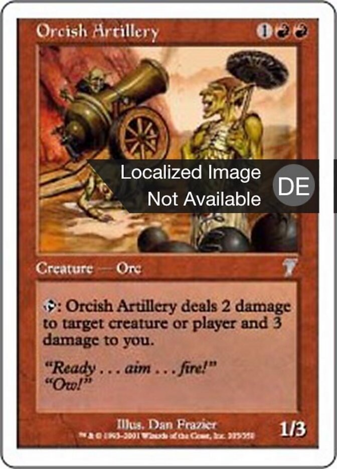 Ork-Artillerie