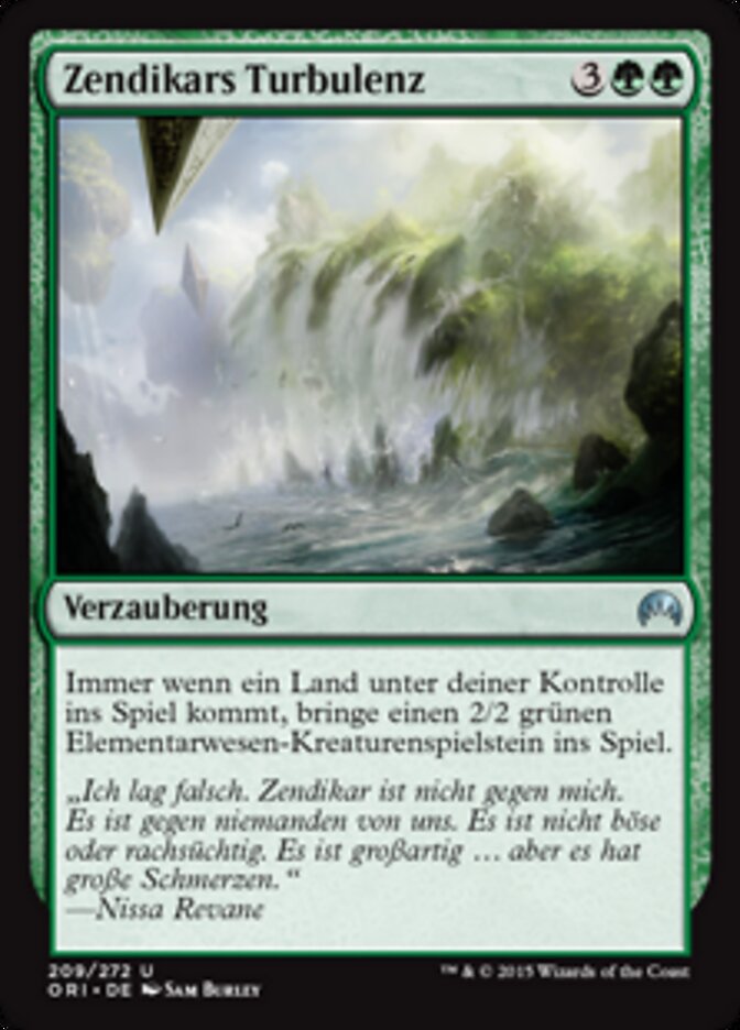 Zendikars Turbulenz